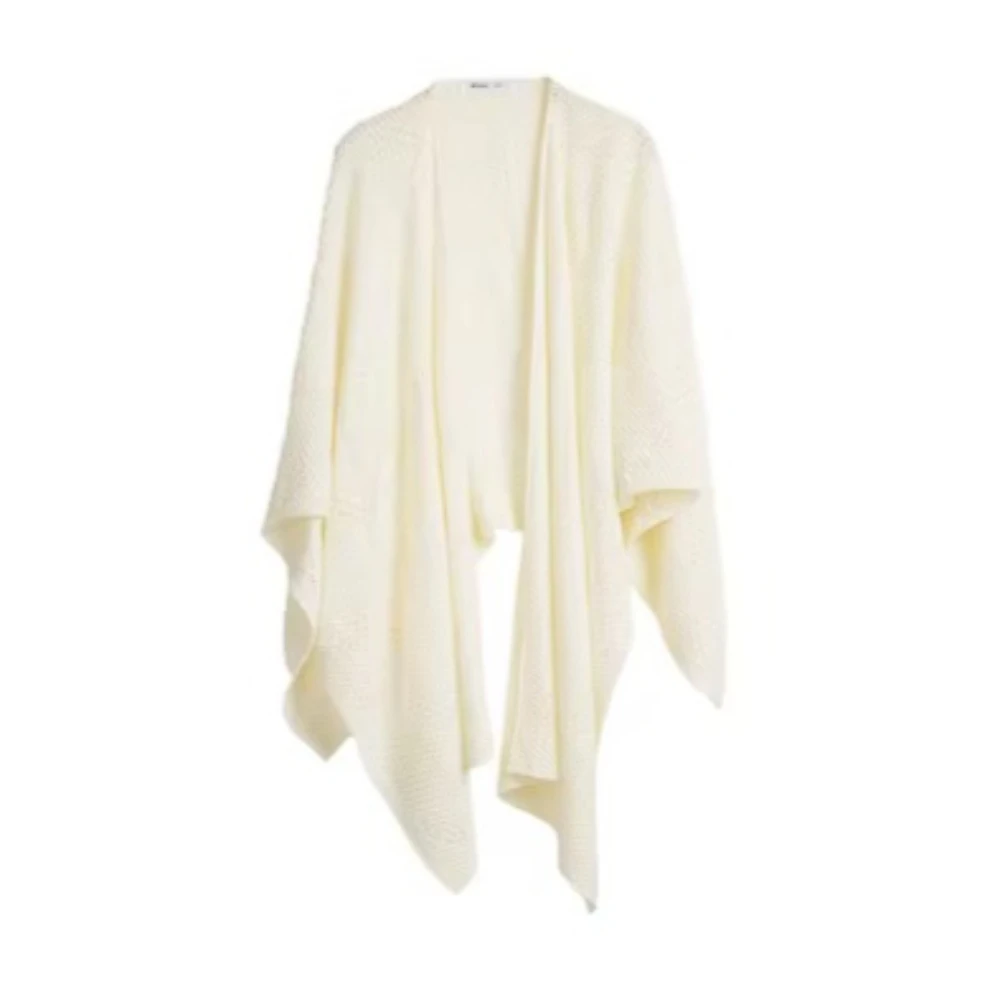 سترة نسائية محبوكة من OLrain سترة مفرغة على الطراز الفرنسي لربيع 2026 سترة فضفاضة غير متماثلة بحاشية غير متماثلة O58CZ002390