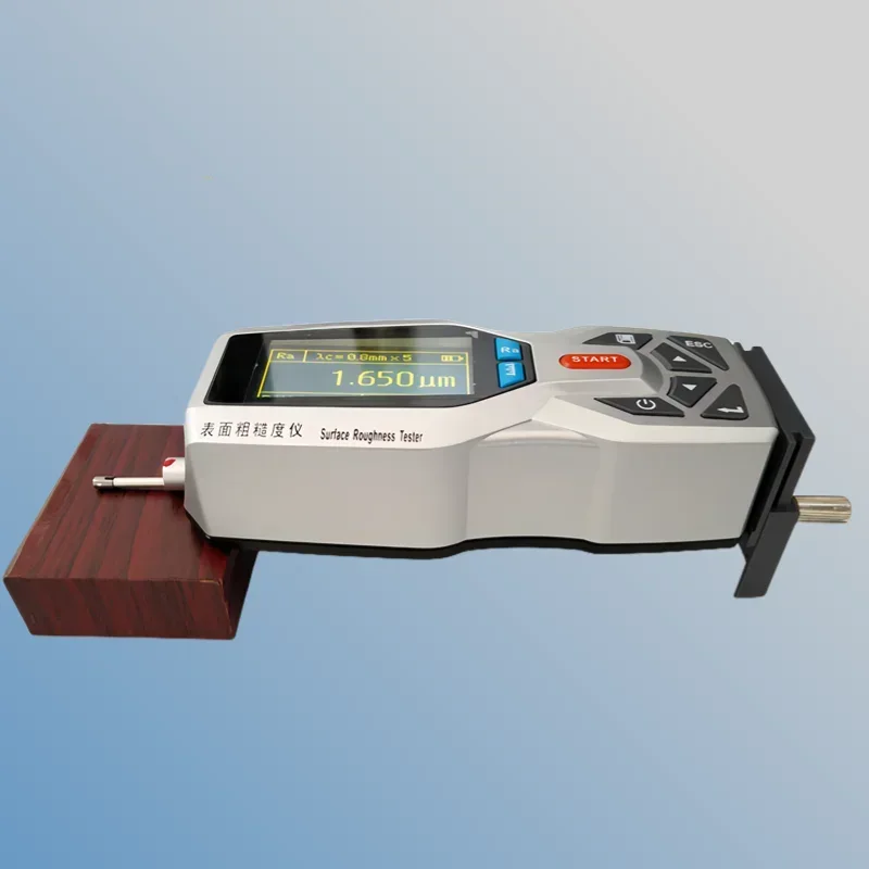 جهاز اختبار خشونة السطح الرقمي المحمول KR221 بطارية ليثيوم USB لمدة عام واحد لقياس بطارية الماكينة تتضمن كابلًا #5