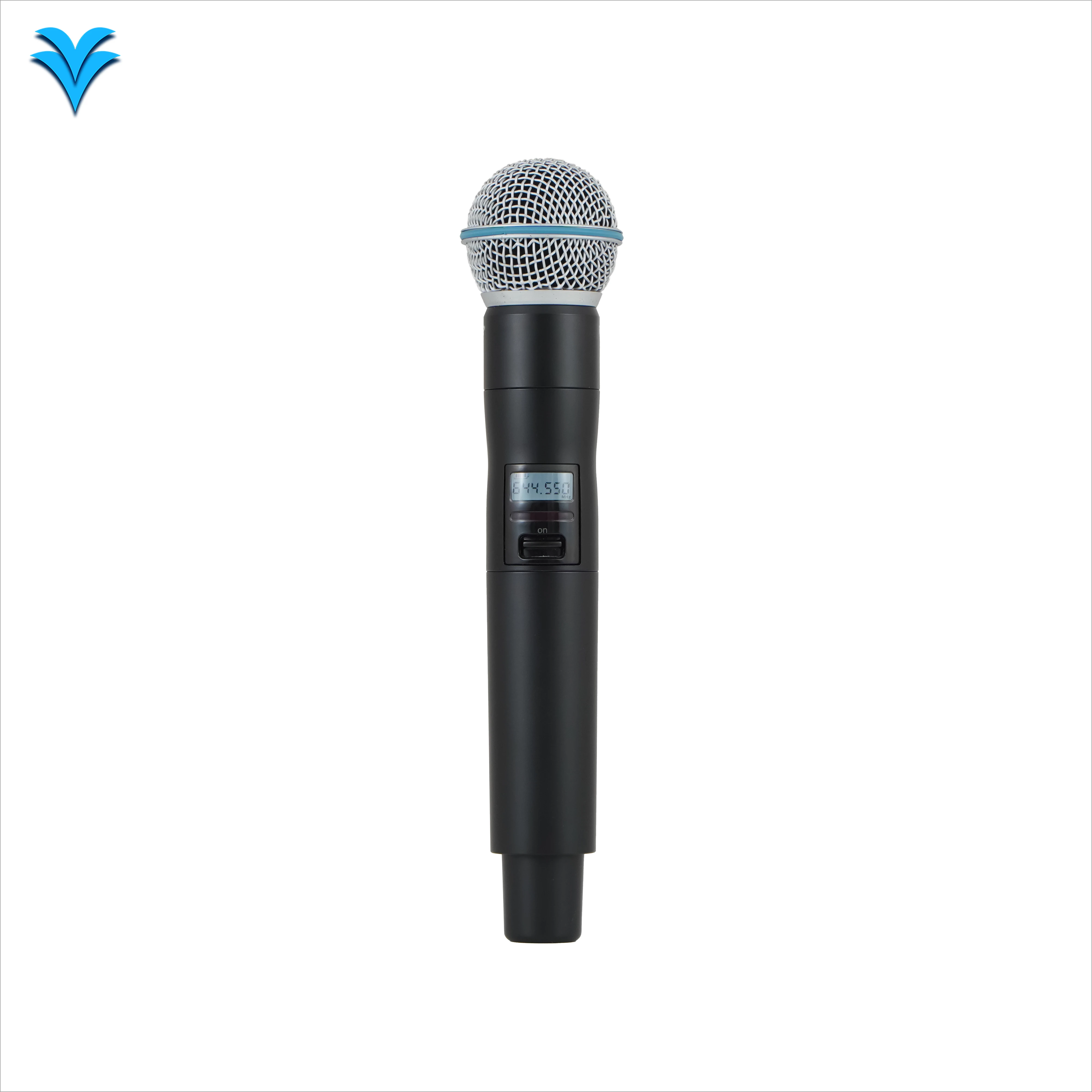 Wireless Microphone QLXD4/BETA58A/SM 58 Professional Rechargeable UHF True Diversity Capacitor System