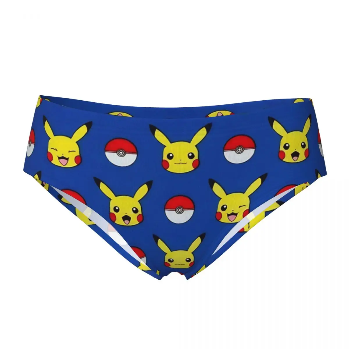 Braguitas de Dibujos Animados de Monstruos Lindos y Sexys, Ropa Interior Femenina, Calzones Suaves de Pokémon para Mujer