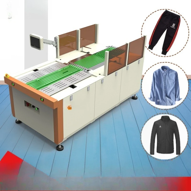 Clothing packaging machinery and equipment A machine for folding clothes