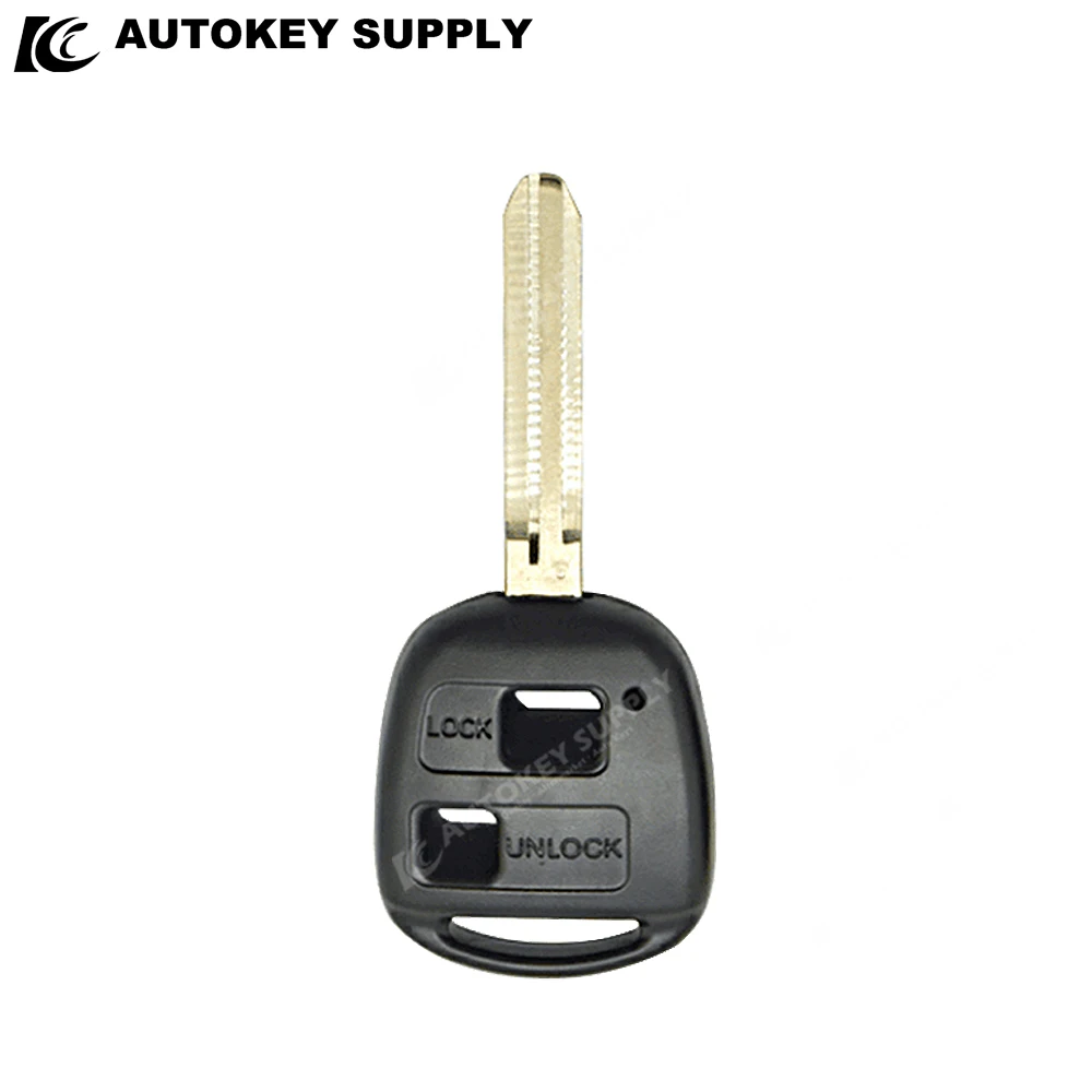 AutokeySupply For 2 Button Remote Key Shell AKTYS229-1