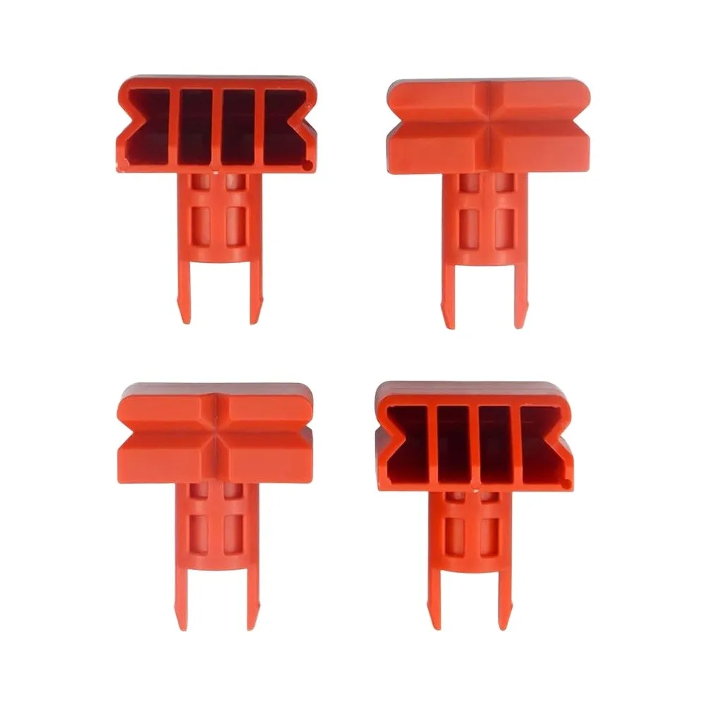 4-Piece Rotating Handle Hook Kit for Decker Tools Providing Stable Support for Tools During Active Use or Storage Periods