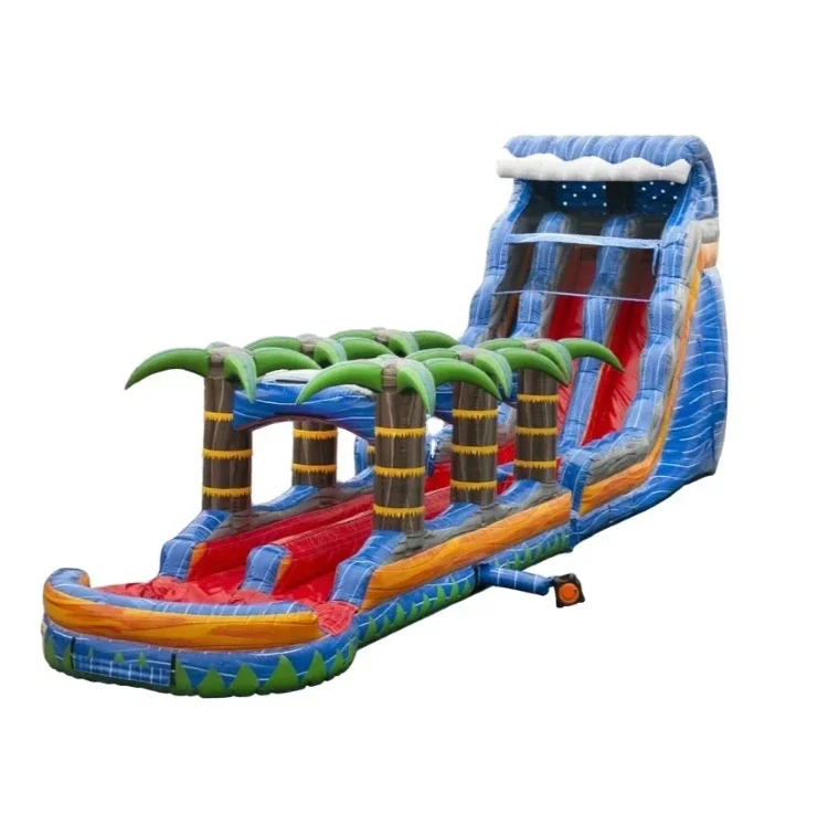 Commercial Grade Large PVC Adult Waterslide with Slip N Slide Detachable Pool Bounce Feature-for Sale2026
