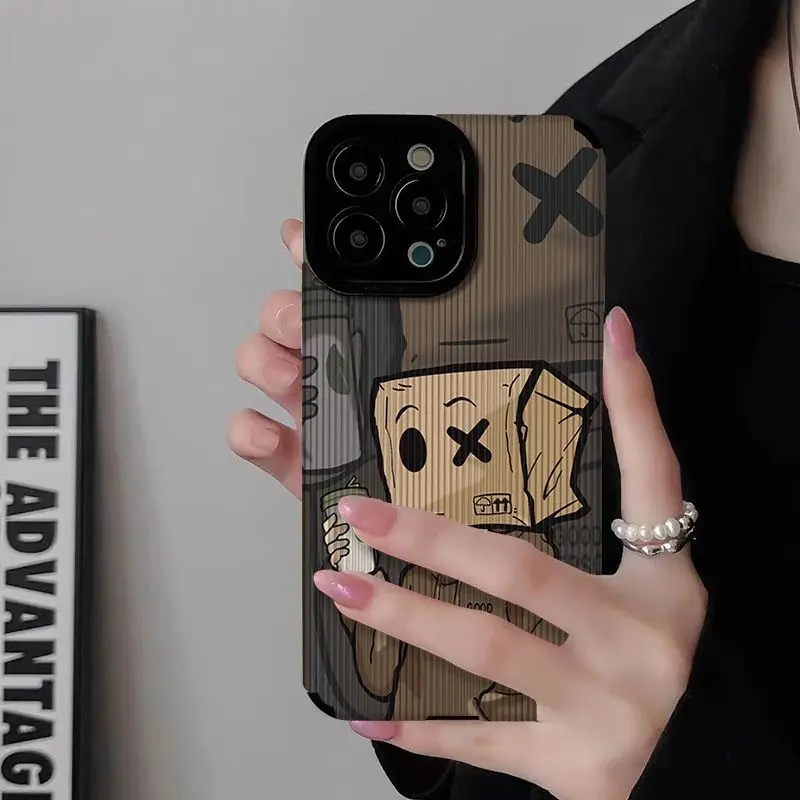 Phone Case For Funda iphone 16 15 14 Pro Max Case Funda iphone17 17 Air 17Pro Max 16Pro 15Plus 14 13 12 mini 11 Pro 15Pro Max