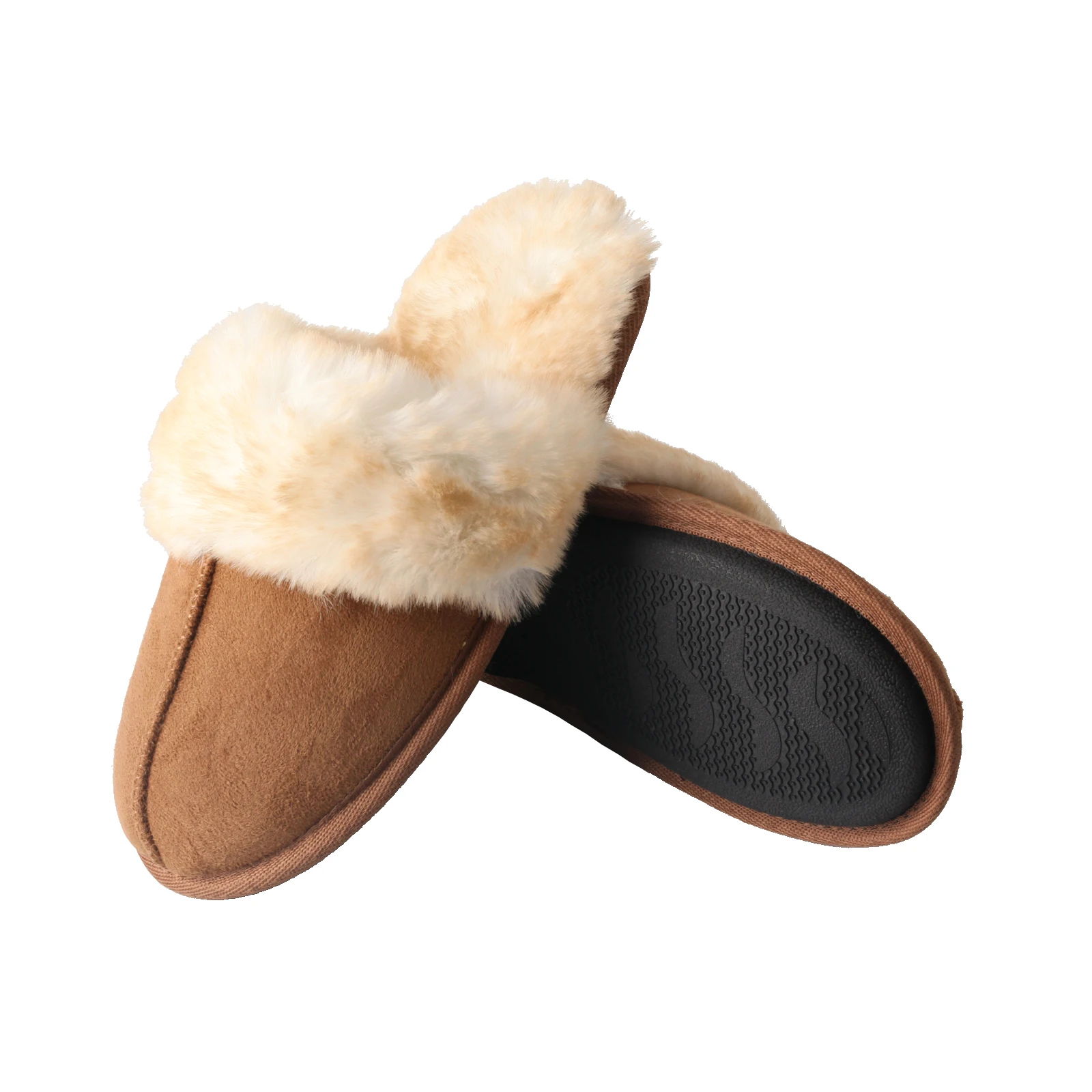 

2025 New Winter Warm and Anti slip Women's Cotton Slippers with Fury