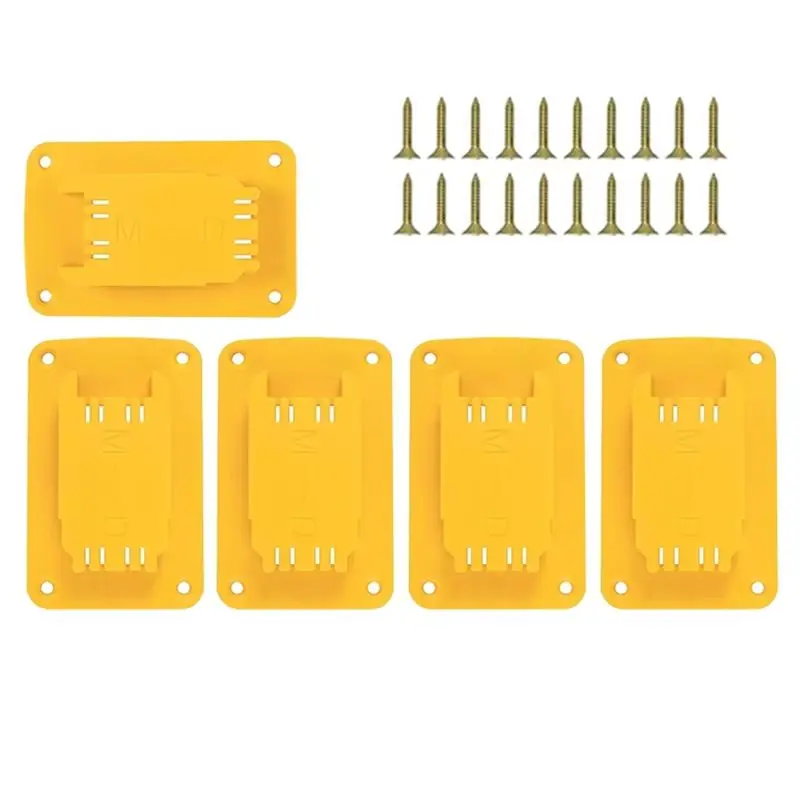 

Удобный настенный держатель для аккумуляторов 14.4V/18V Li-ion, кронштейн для инструментов