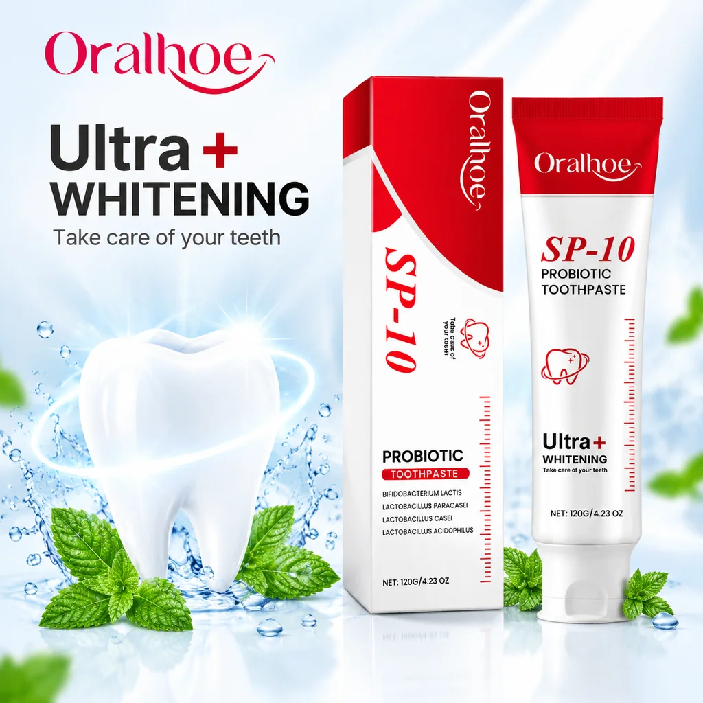 Probiotic Mint Toothpaste for Fresh Breath and Enamel Protection