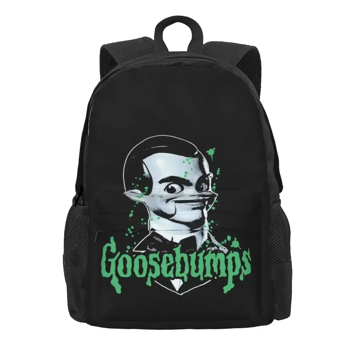 Goosebumps Slappy The Dummy 1993 Large Capacity Backpack Print Schoolbag Sports Bag Bags