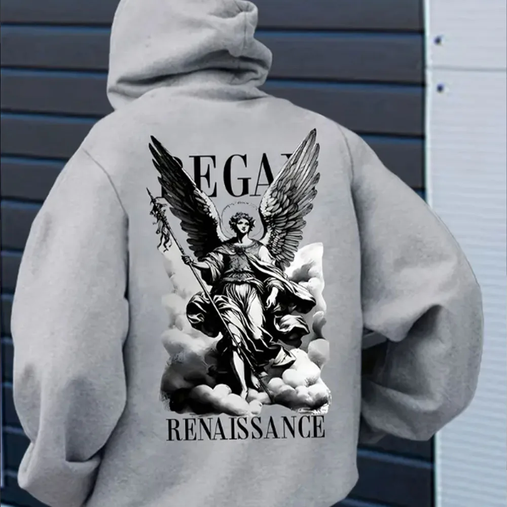 Modischer Herren-Kapuzenpullover für den Herbst und Winter, ein Must-Have mit englischen Buchstaben-Prints, vielseitig einsetzbar – Detail 5