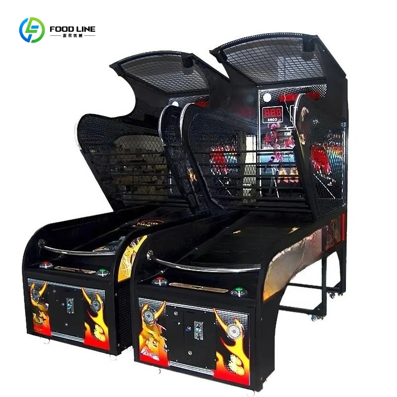 Basketball Arcade Machine Commercial Coin Operated Electronic Sports Shooting Game for Amusement Park