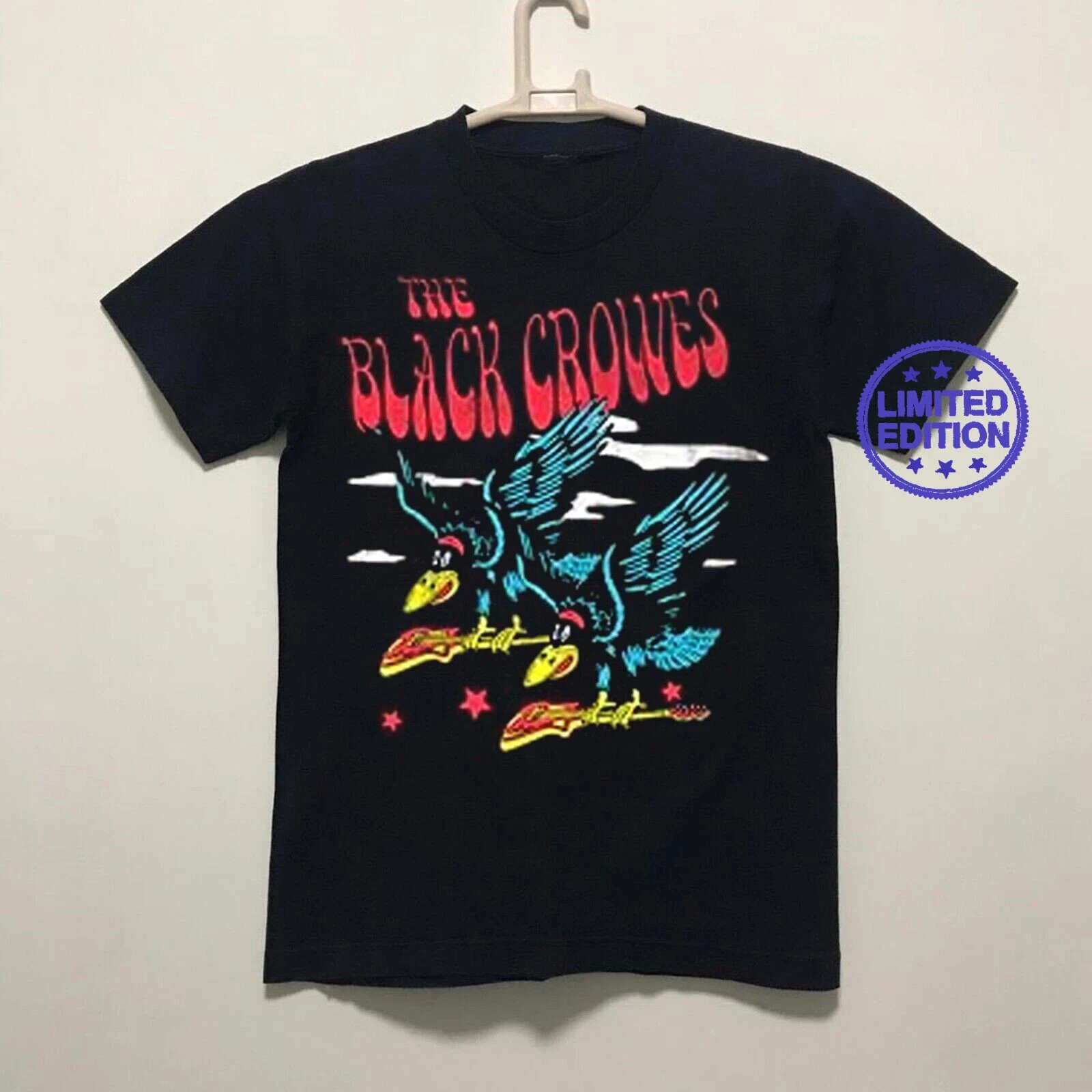Rare The Black Crowes Short Sleeve Black T Shirt