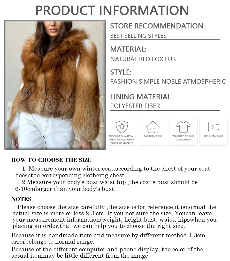 짧은 리얼 레드 폭스 퍼 재킷 천연 풀 스킨 폭스 퍼 코트 칼라 봄버 재킷 고품질 여성 겨울 가을 코트