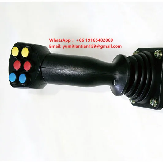 Industrial Handle Grip with X/Y Axis On/Off 6 Buttons Deadman Switch 1 Year Warranty Certified