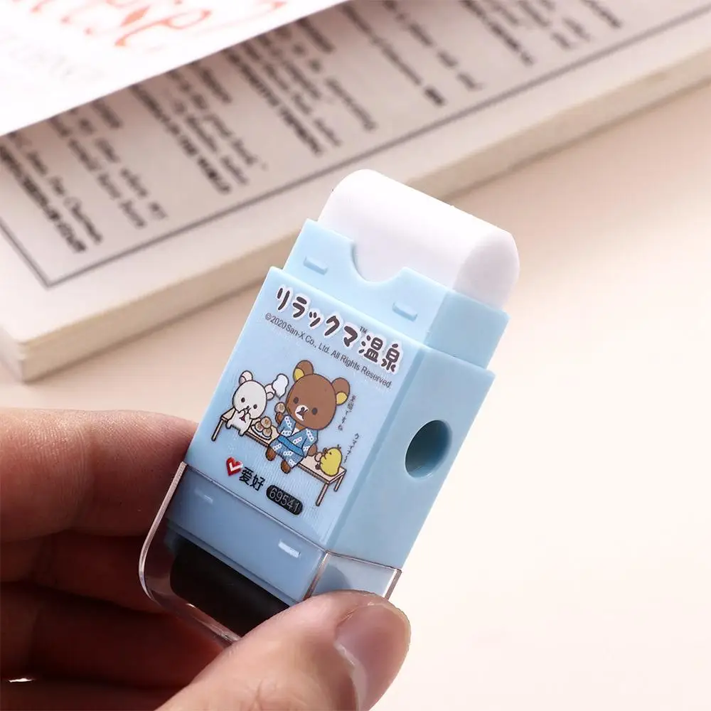 Penghapus Koreksi Perlengkapan Seni 3 In 1 Rautan Pensil Rol Penghapus Rautan Multifungsi Rol Pembersih Bawaan