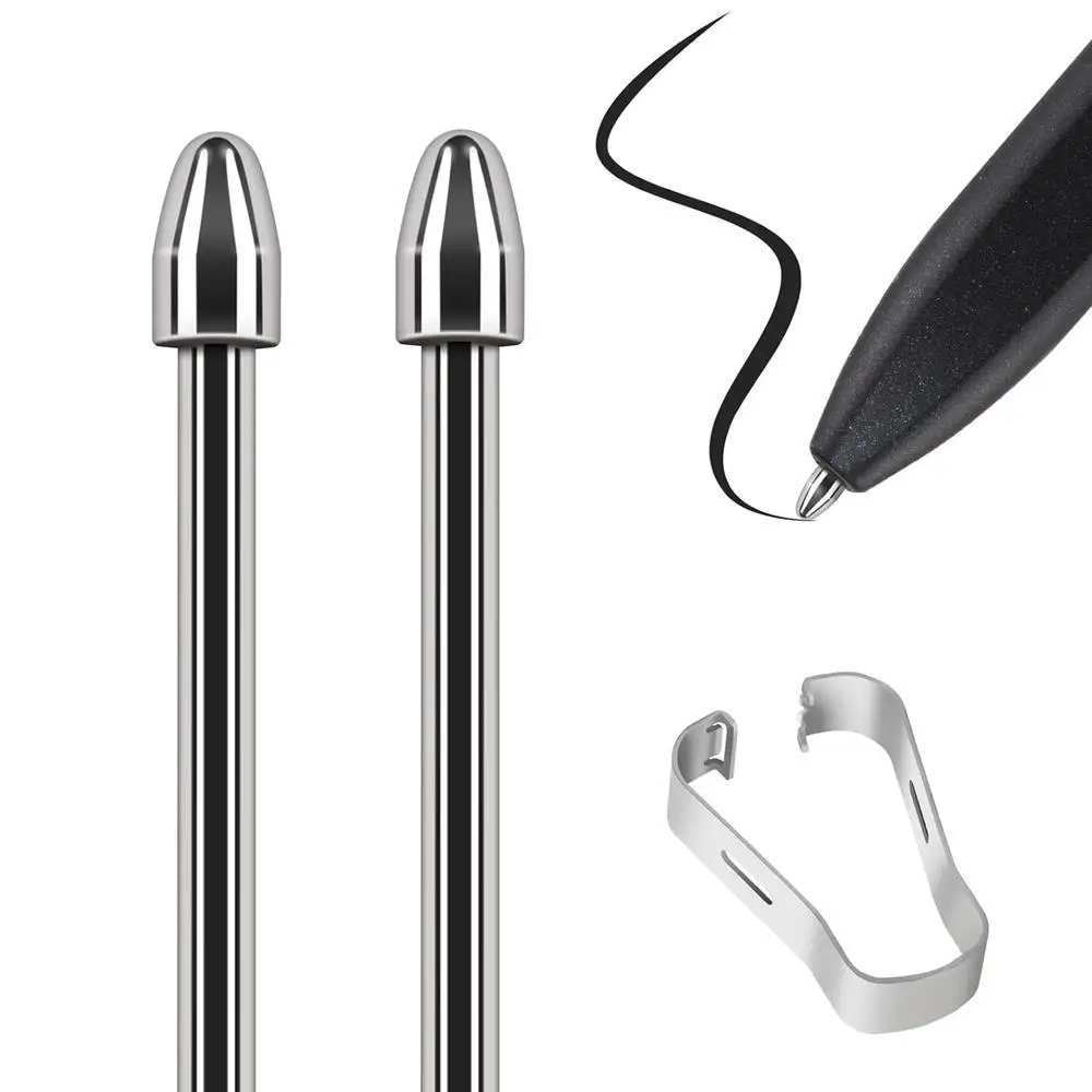 

Titanium Alloy Nib for Samsung Galaxy S24 Ultra S23 Ultra Note20 Tab S9/S8/S7 Touch Stylus S Pen Metal Nib with Removal Tweezers