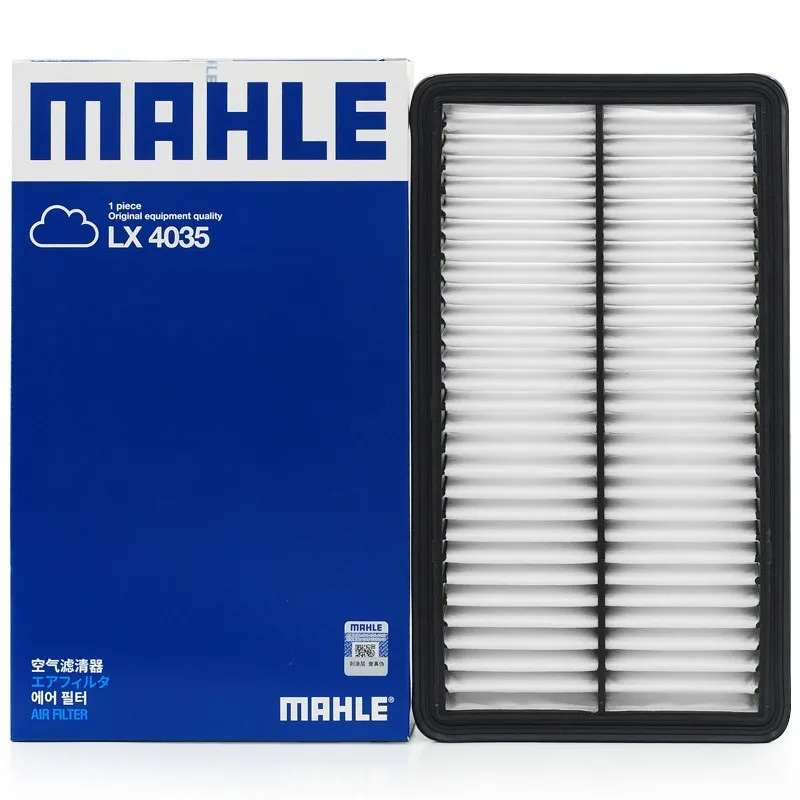 MAHLE LX4035 Filtre à air pour MAZDA 6 SALOON 227 2.3 2005-2007 CX-7 ER 2.3 2.5 2007-2013 mp 5713Z40 mp 5713Z409A / 9U Cravi 12 MA3090