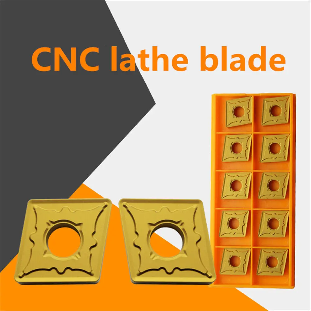 10Pcs CNC carbide Inserts CNMG190612-OPM OC2025 For Steel processing