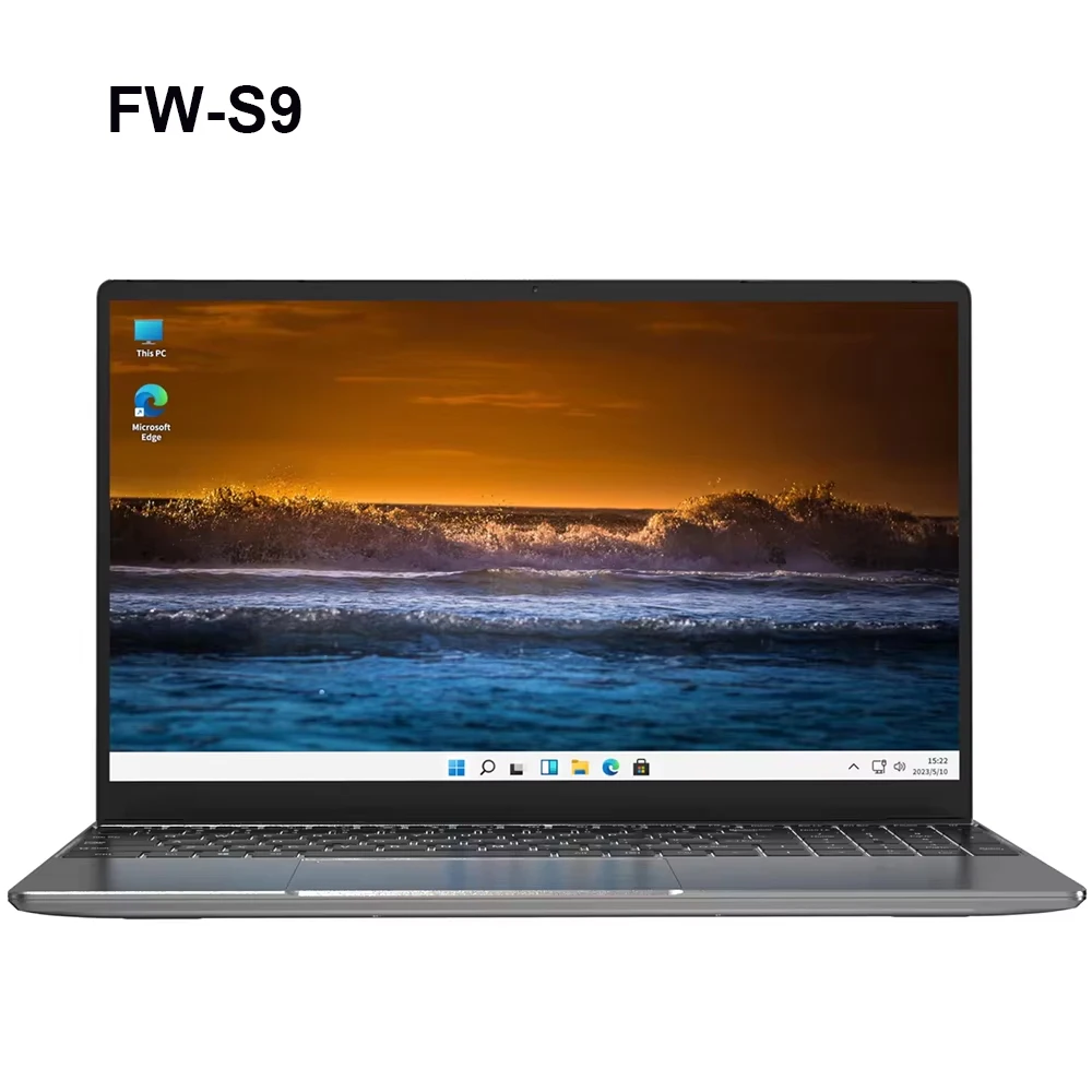 โน้ตบุ๊กเกมมิ่ง FW-S9 ขนาด 15.6 นิ้ว AMD Ryzen R7 5700U รองรับแรมสูงสุด 32GB DDR4  SSD M.2 2TB ระบบปฏิบัติการ Windows 11 pro คีย์บอร์ดเรืองแสง ปลดล็อคด้วยลายนิ้วมือ
