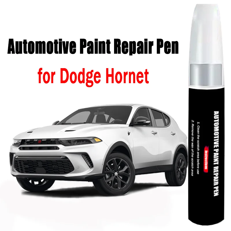 Caneta de reparo de pintura automotiva para dodge hornet, caneta de retoque, removedor de arranhões, acessórios de cuidados com pintura de carro