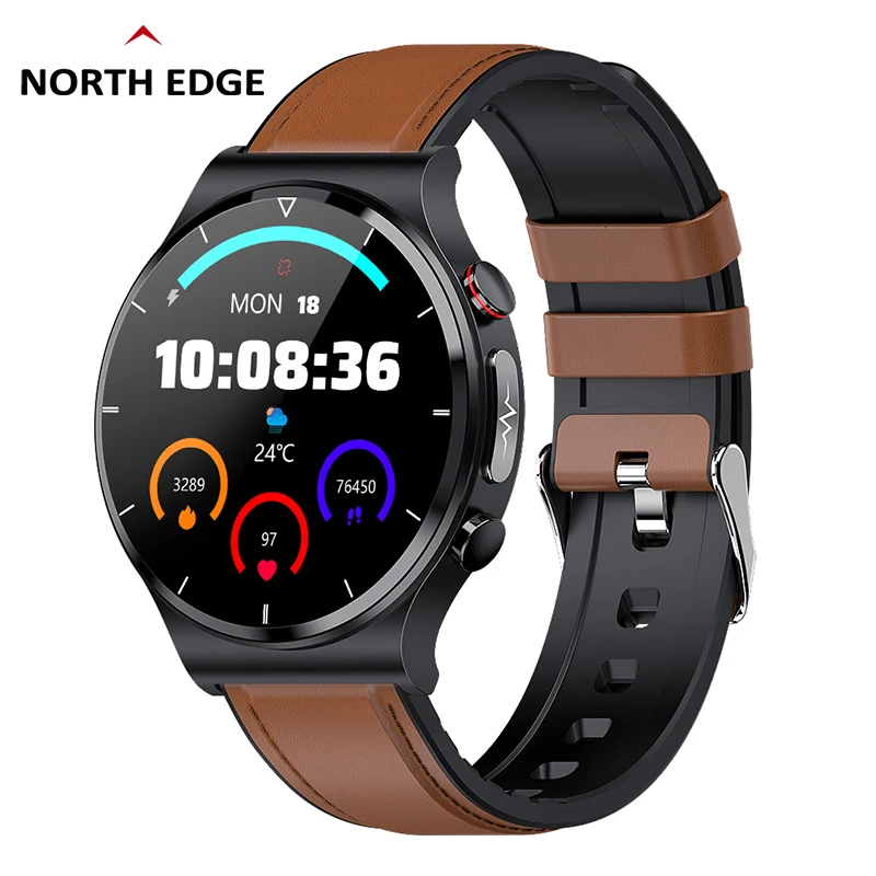 

Military Smart Watch 360*360dpi HD Screen ECG PPG Body Temperature Blood Oxygen Respiration Rate Wireless Charging Smartwatch