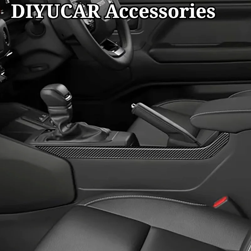 for-toyota-fj-cruiser-2026-abs-carbon-fiber-car-center-console-gear-side-decorative-strip-interior-car-accessories-rhd