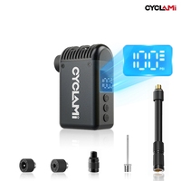 NEW A2 Mini Portable Bicycle Pump Air Inflator 100 PSI Tire pressure display for Road MTB Schrader Presta Tires Bike Accessories
