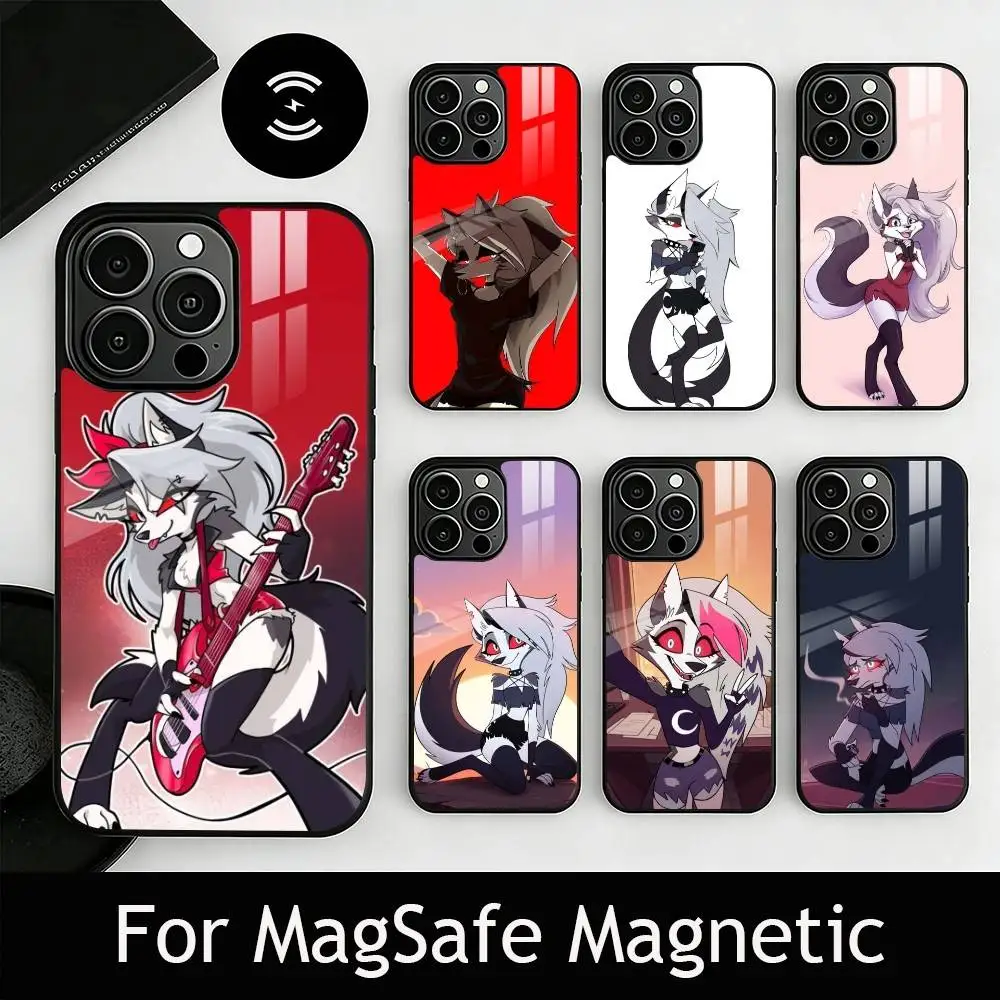 

H-Helluva B-Boss L-Loona Phone Case For iPhone17,16,15,14,13,12,11 Plus,Pro Magnetic with Magsafe Wireless Charging