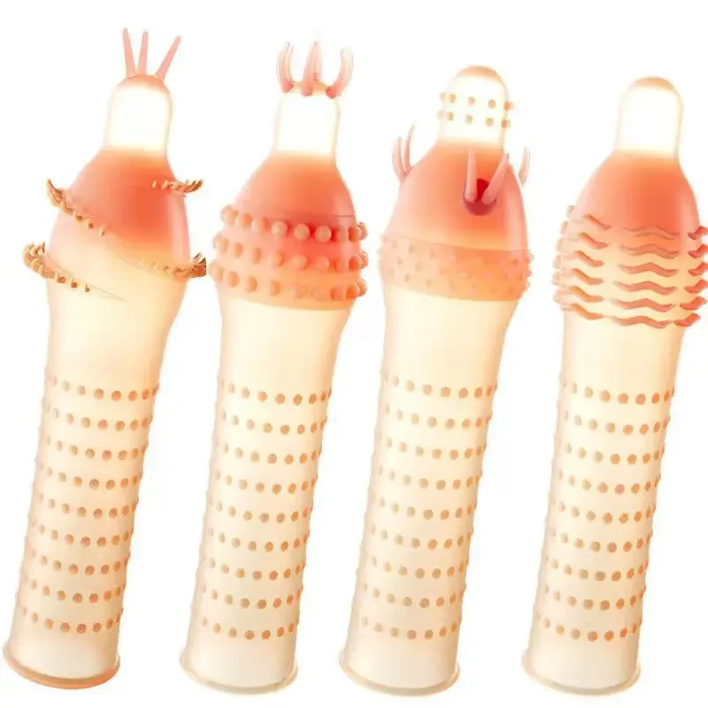 واقي ذكري قابل لإعادة الاستخدام للرجال البالغين ، كم قضيب ، تأخير القذف ، العجز الجنسي ، الانتصاب ، نقطة شوكة ، ز غطاء موضعي