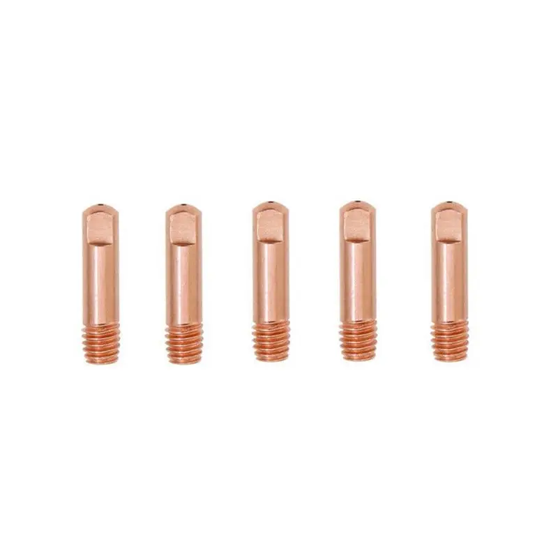 A73P 14PCS Gasless Nozzle Tips for FC90 Flux-Cored Wire Feed K3493-1 FC90 MIG Welder Welding Torch Welding 0.8Mm Tip