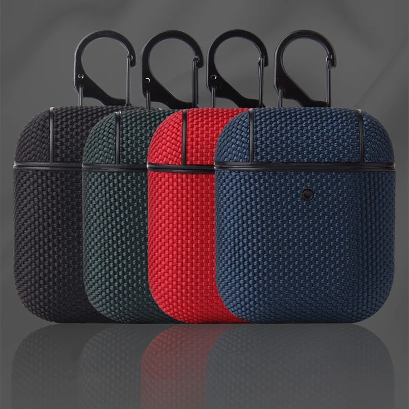 Wireless Earphones Protective Case For Apple AirPods Pro/Pro 2 For AirPods 3 2 1 Textile Cloth Protective Case Anti Fingerprints