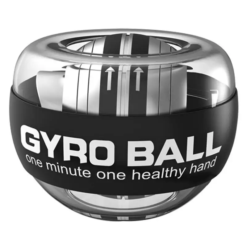 Popular Gyro Ball Wrist Muscle Recovery Strengthening Hand Exercise OEM Logo Grip Training Portable Gyro Ball