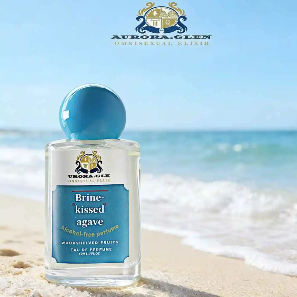 Brine-kissed Agave: Ocean-inspired Unisex Fragrance,Sea Salt Men's Perfume, 50ml,Women's Fragrance,Home Fragrance,Alcohol-Free