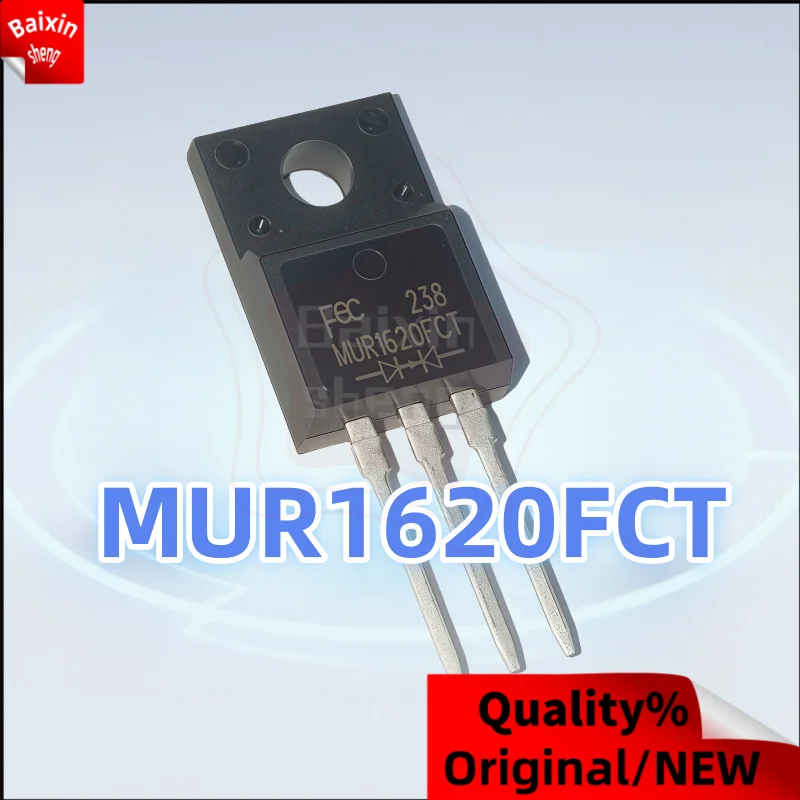 

10 шт. новое качество MUR1620FCT MUR1620 TO-220F диод быстрого восстановления