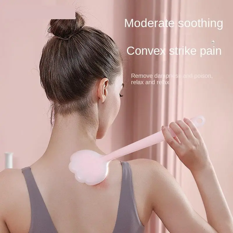 

1Pcs Silicone Massage Pat Home Portable Body Shoulder Neck Muscle Relaxation Fatigue Relief Meridian Unblocking Tapping Tool