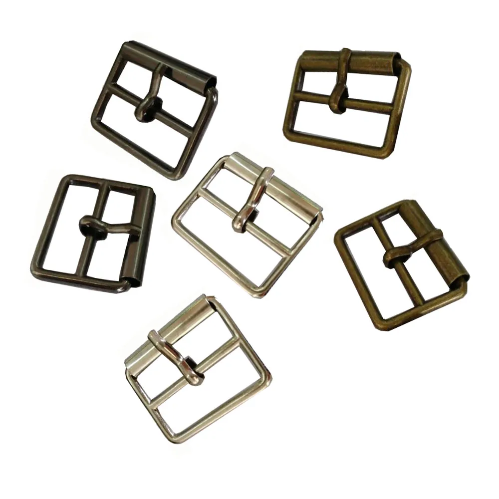 30pcs/lot 1 inch 25mm metal alloy buckle pin buckle movable tube bagpack belts buckles silver/black/bronze