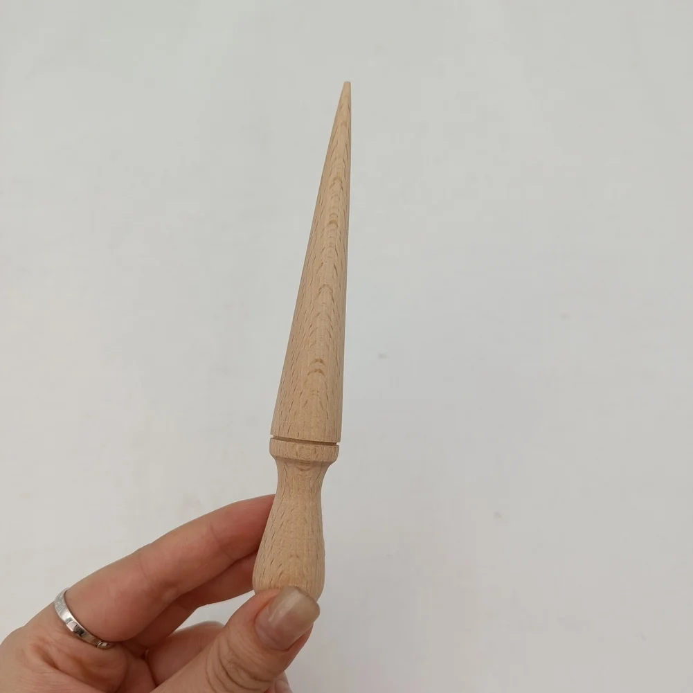 Garden Planting Planting Hole Punch Natural Wood Garden Tool Set Garden Tool Beech Wood Ergonomic Grip Sustainable Material