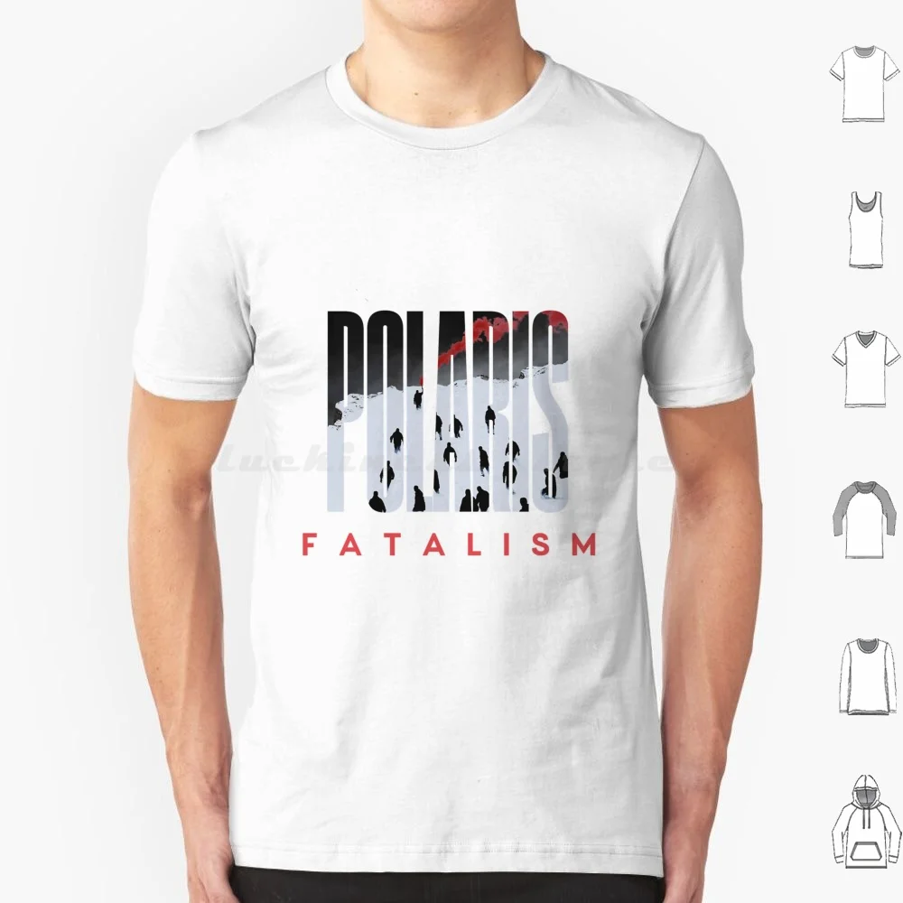 Polaris Inhumane / Nightmare Fatalism For White Background T Shirt Big Size 100% Cotton Polaris Inhumane Nightmare Fatalism The