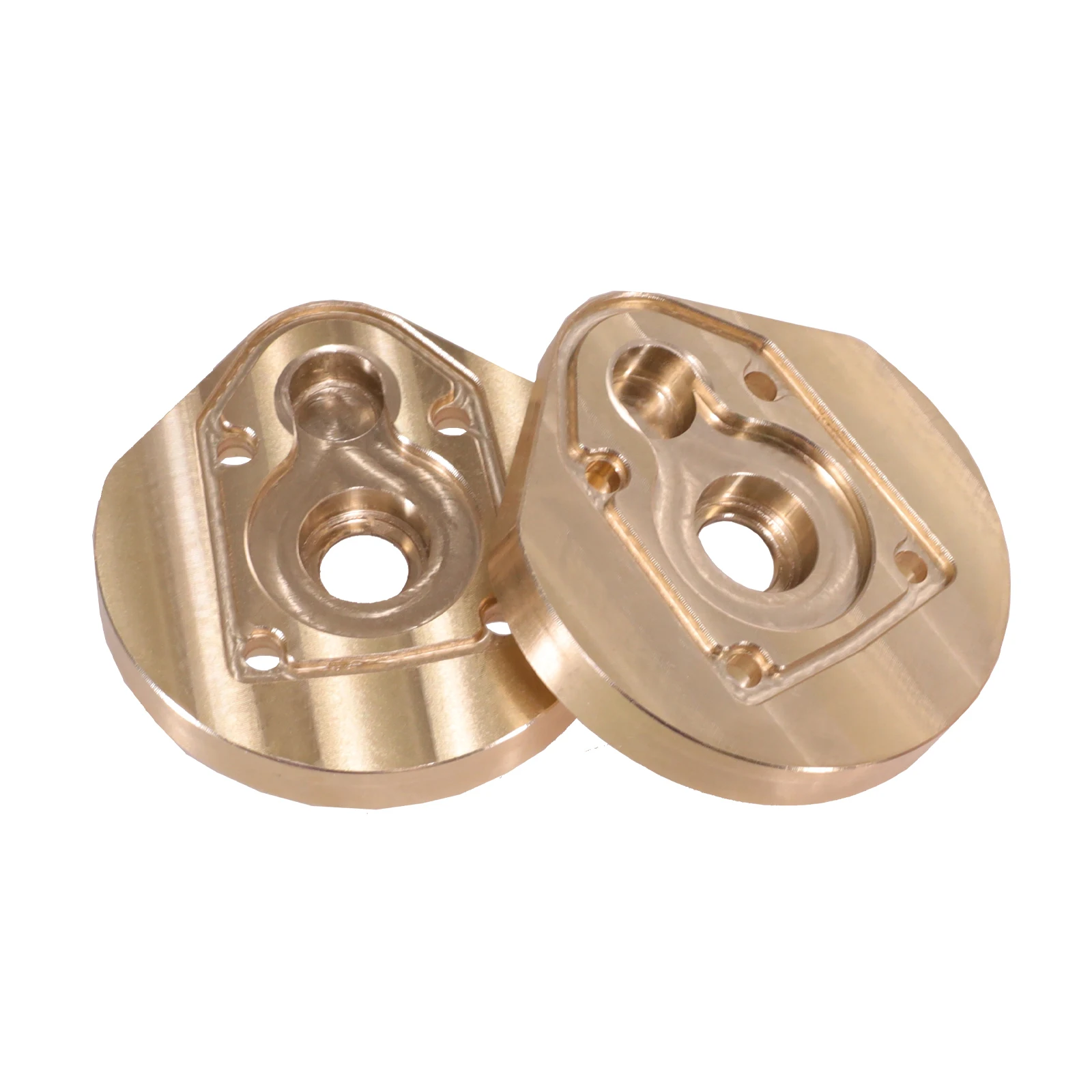 Brass counterweight block for MJX HYPER GO H12Y 1/12 remote control car, Wrangler climbing upgrade accessory parts