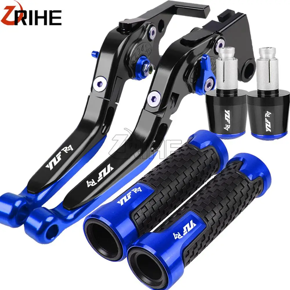 

FOR YAMAHA YZF R7 2022 2023 Motorcycle CNC Extendable Brake Adjustable Clutch Levers Hand Grips Handlebar Ends YZF yzf R7 22-23