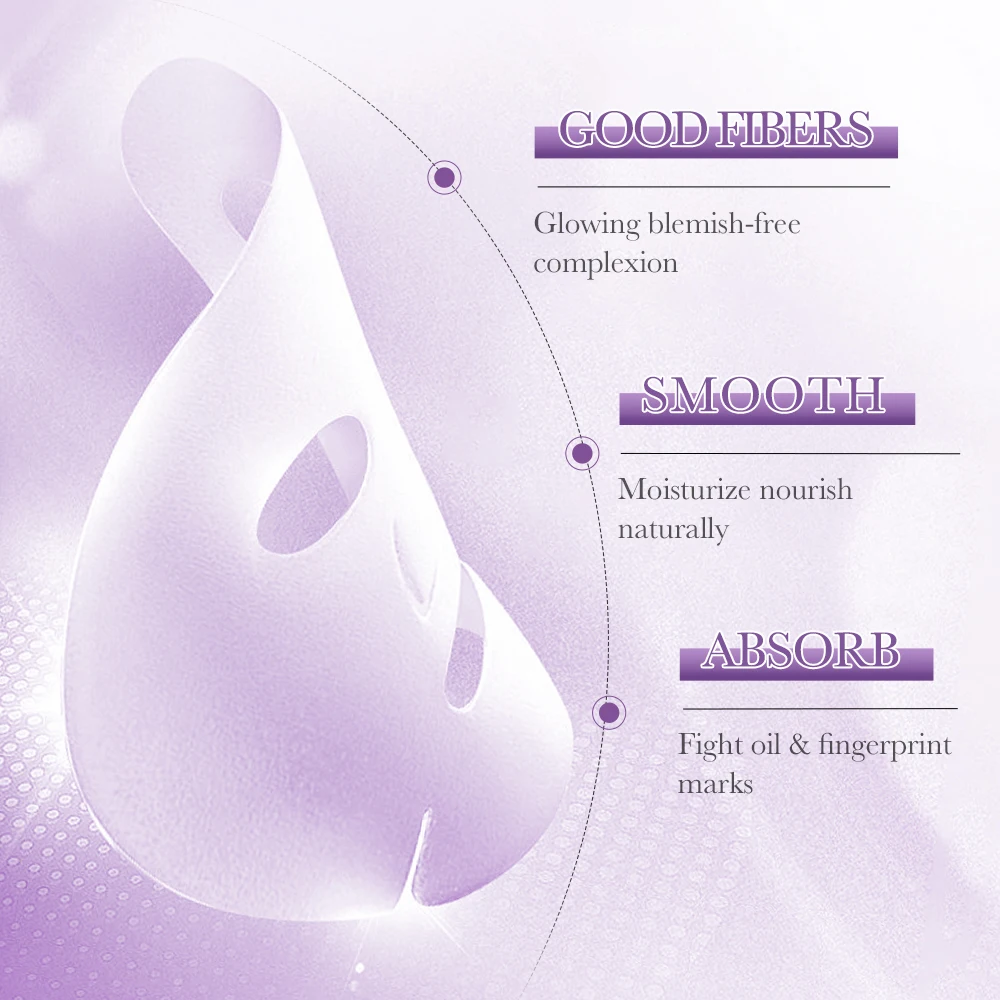 BIOAQUA Retinol Anti Wrinkles Facial Masks Moisturizing Whitening Anti-Aging Anti Acne Face Mask Facial Skin Care Products view 4