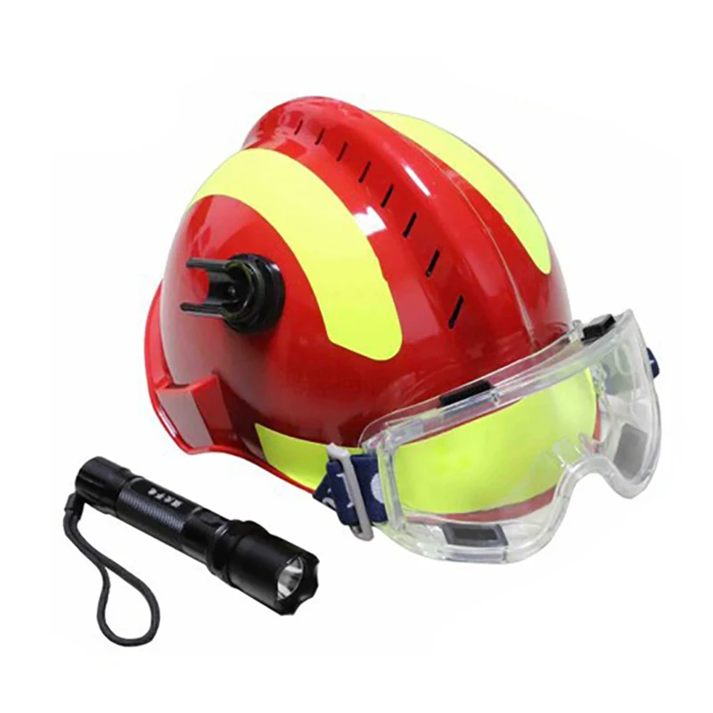 Emergency Rescue Helmet Firefighter Safety Helmets Workplace Fire Protection Hard Hat Protective Anti-impact Heat-resistant