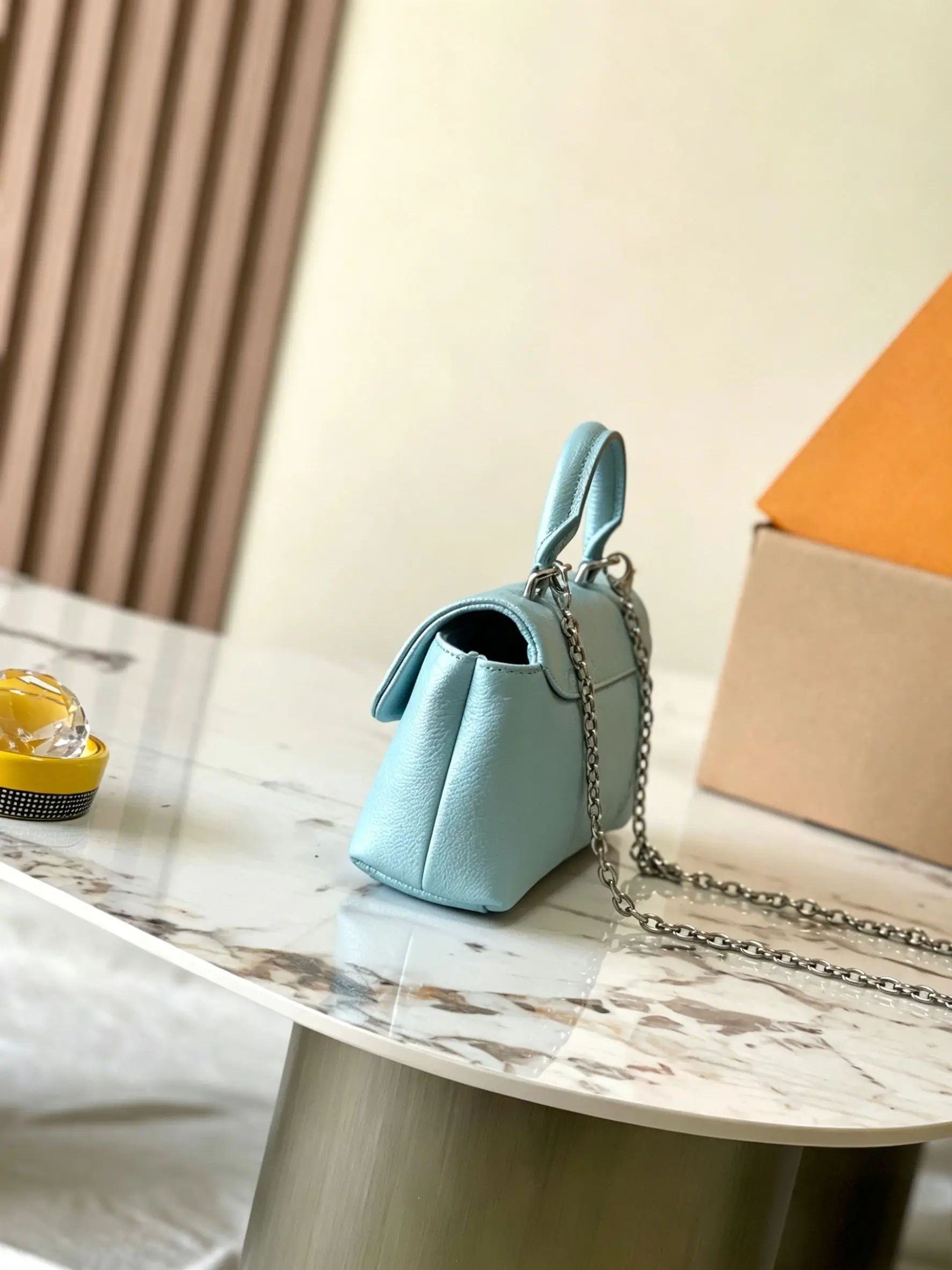 

Classic Retro Maillard Ladies Shoulder Bag Solid PU Handbag Removable Strap Crossbody Shopping Bag