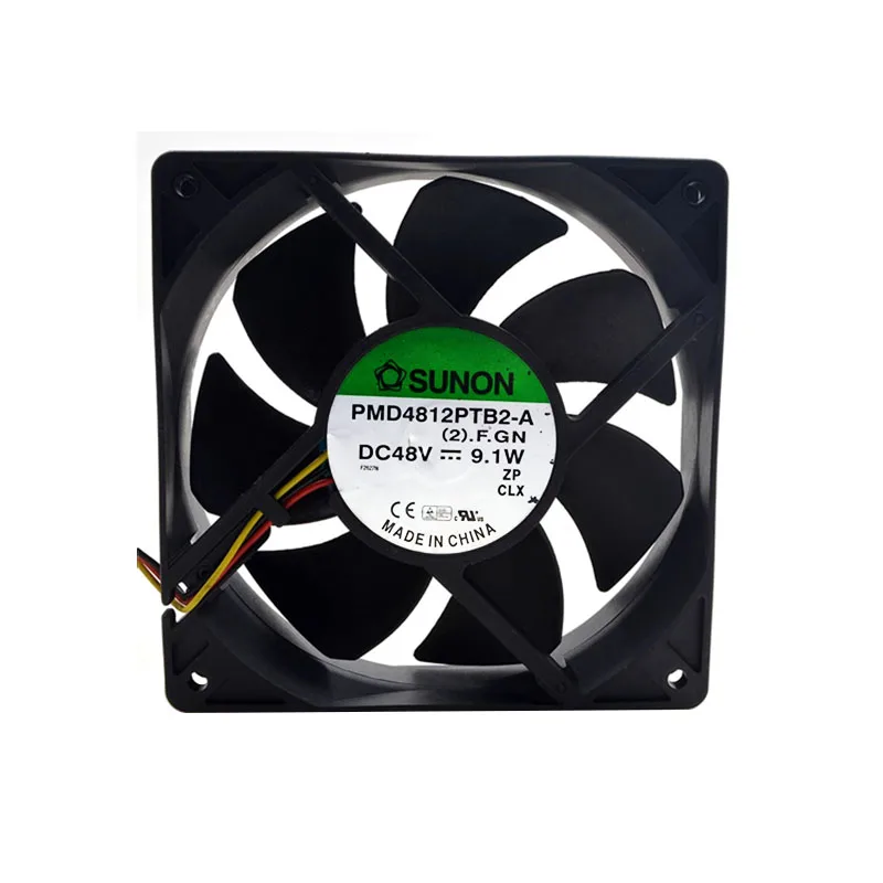 

НОВЫЙ ОРИГИНАЛЬНЫЙ PMD4812PTB2-A 48 В 9,1 Вт 12025 120*120*25 мм 12 см ОХЛАЖДАЮЩИЙ ВЕНТИЛЯТОР