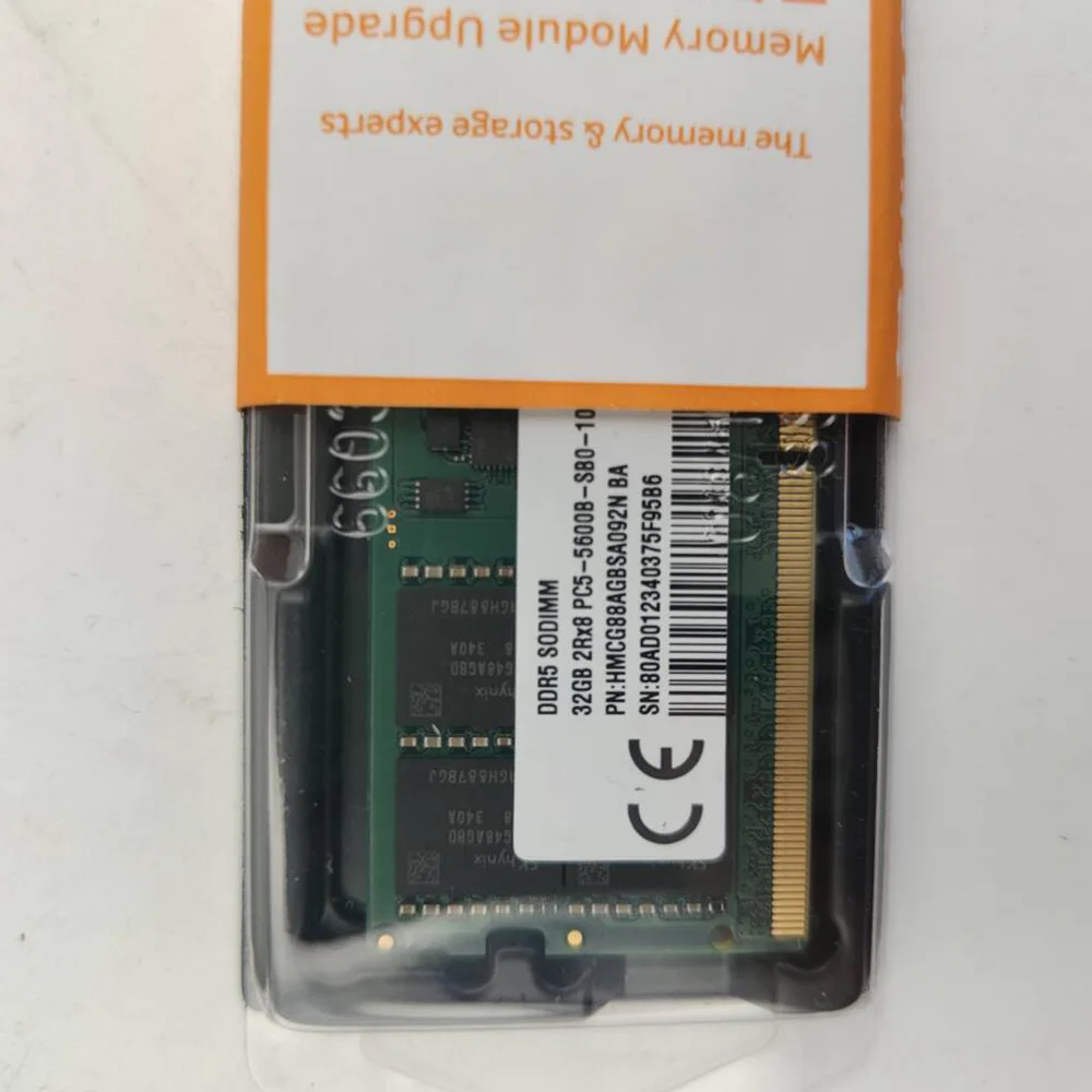 Memoria RAM 32GB DDR5 4800MHz para Portátil
