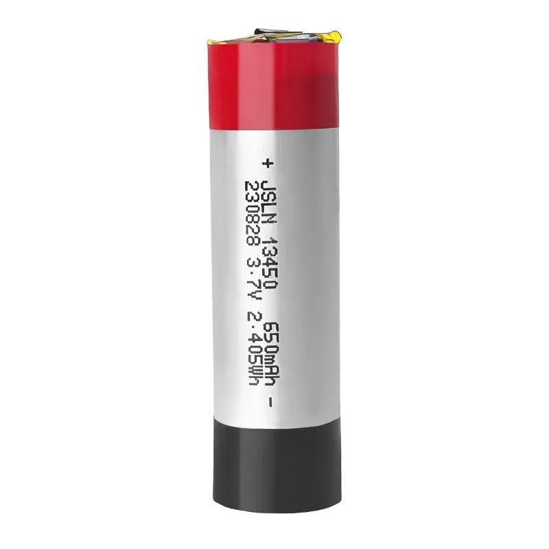 Kup więcej będzie tani 3.7V bateria litowo-polimerowa 13450 650MAH cylindryczny polimerowy akumulator trwały Test Bluetooth