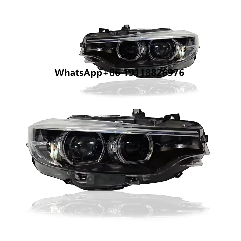 

For 4 Series F32 F33 LED Headlights 6311737783963117377840 Xenon Headlamps for 425i 430i 12V White Lighting Automobile Front