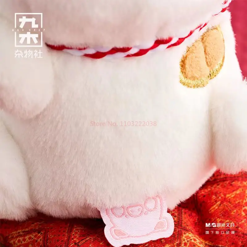 TOYZERO+ Original Lulu The Piggy Plüschfigur, verkleidet als reiche Vinyl-Puppe, Anhänger, Maneki Neko, Desktop-Ornament, Sammlerstück, Geschenk