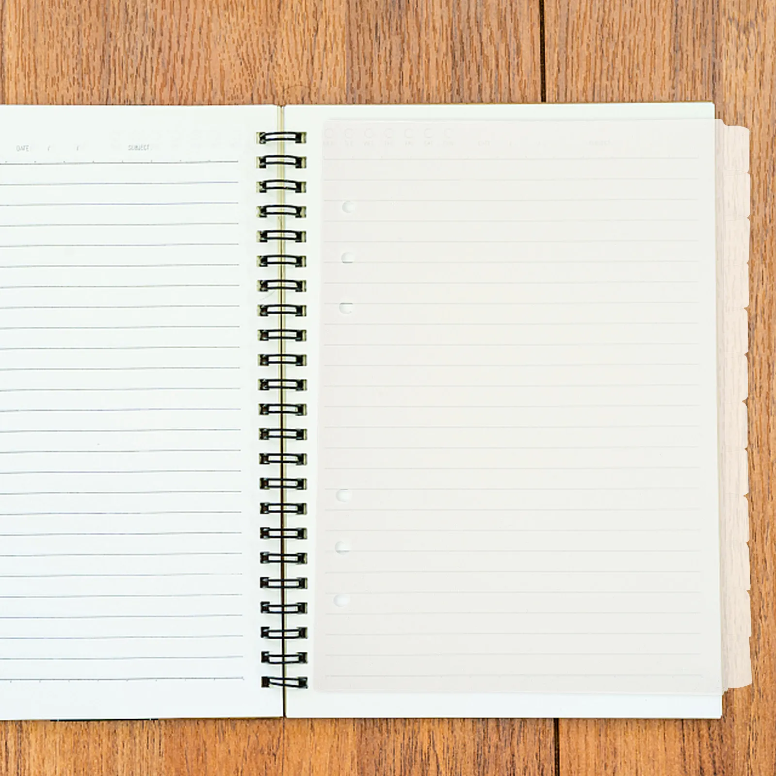 

Набор из 12 прозрачных пластиковых разделителей для блокнотов, файлов, книг, с шестью отверстиями, для индексации и сортировки