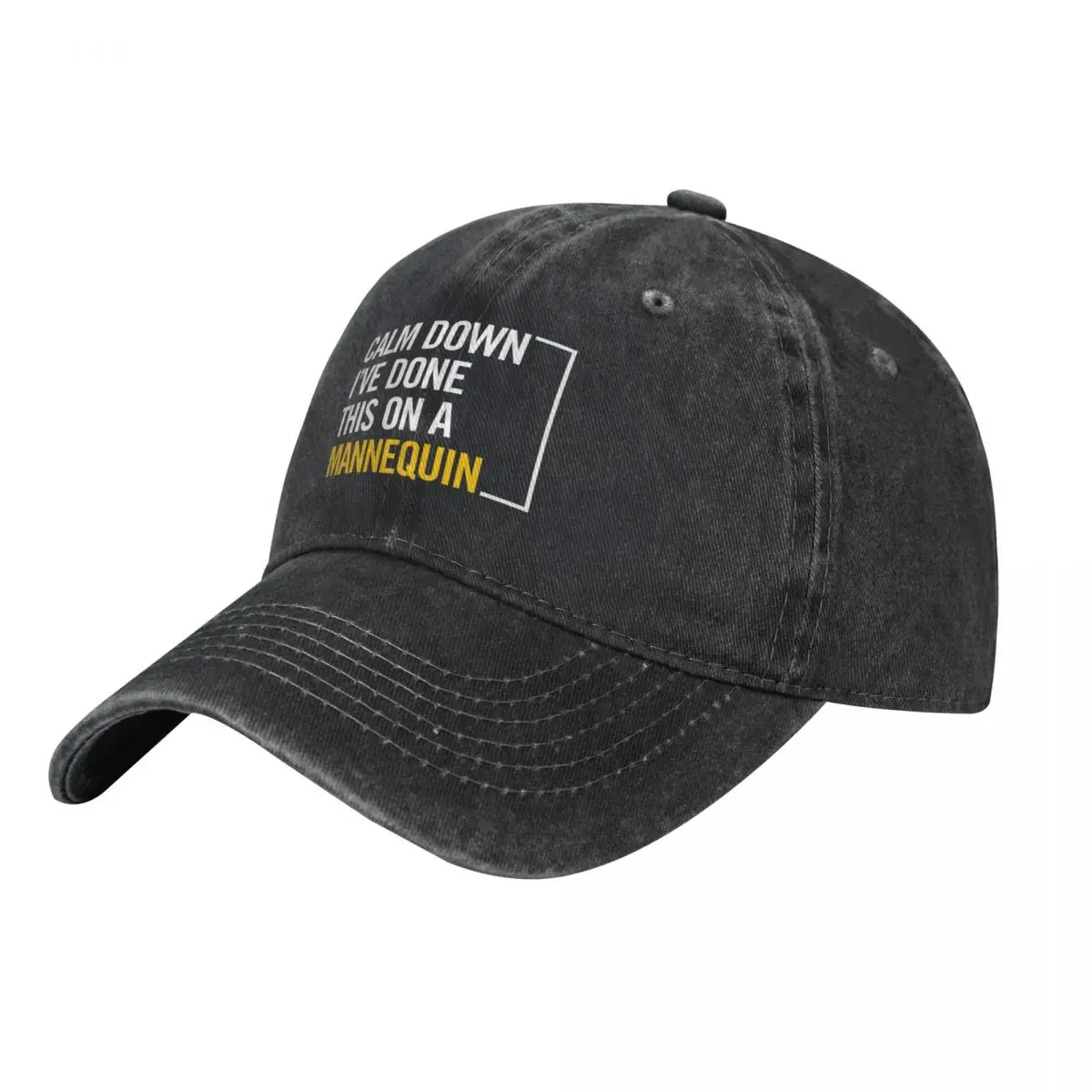 Calm Down I've Done This On A Mannequin Baseball Cap Anime Dropshipping Rugby New In The Hat Baseball For Men Women's